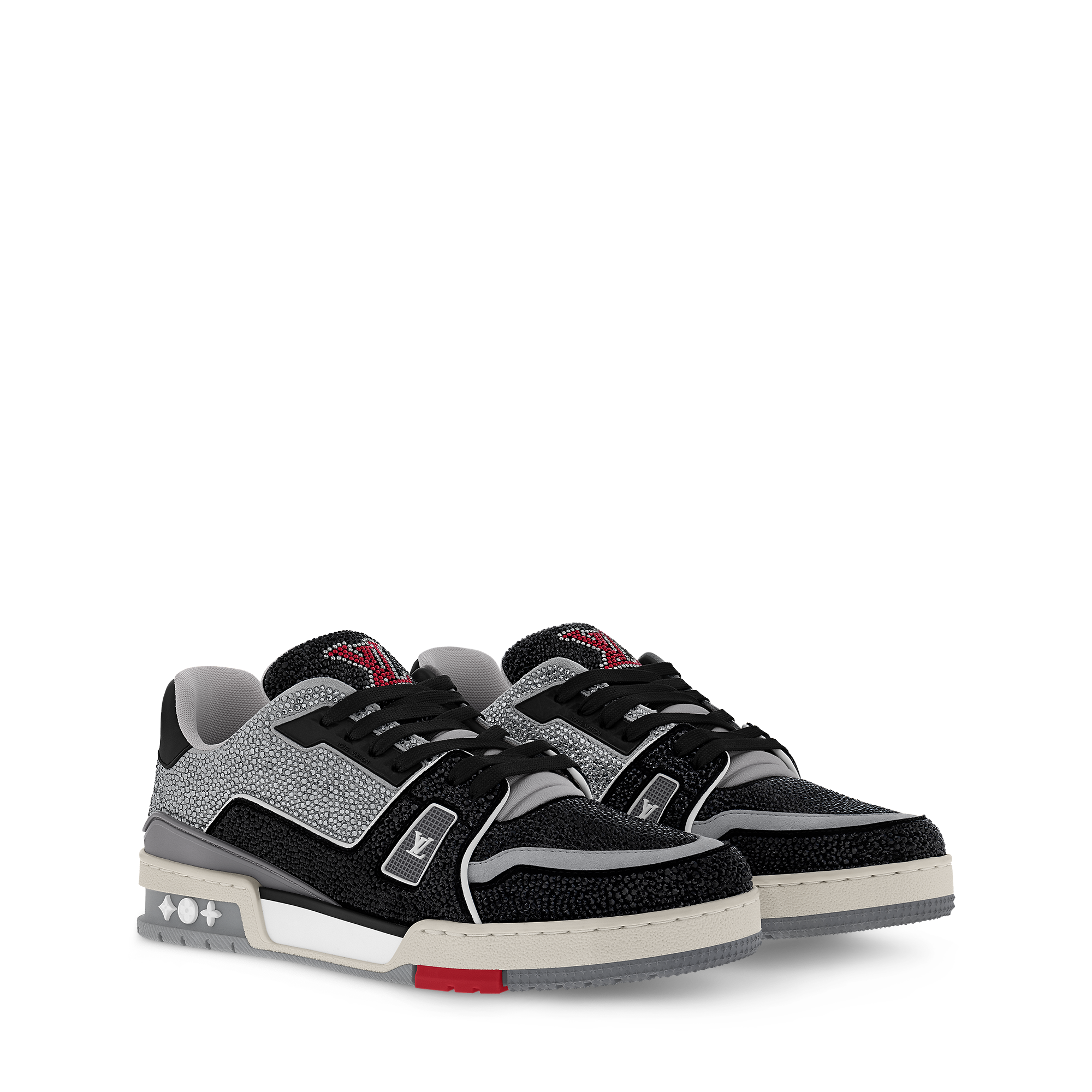 Shop LOUIS VUITTON LV x TM LV Trainer Sneaker at Beverly